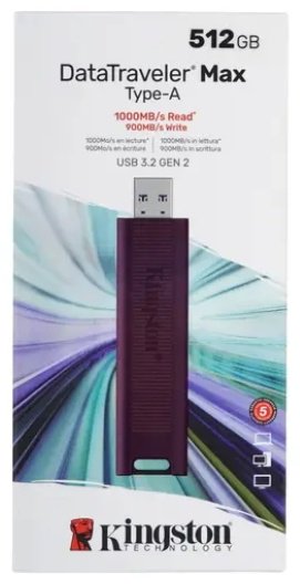 USB Flash карта Kingston DTMAXA/512GB 512 Гб купить,NaN