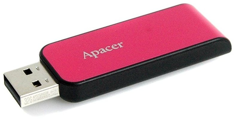 Apacer AP32GAH334P-1 32GB розовый купить,NaN