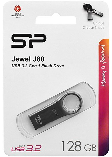 USB Flash карта Silicon Power Jewel J80 SP128GBUF3J80V1T 128 Гб купить,NaN