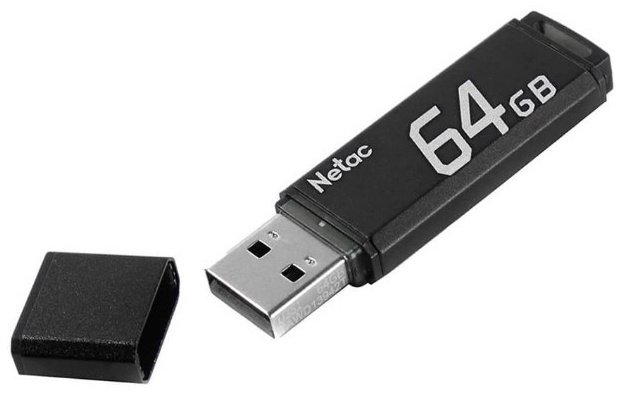 USB Flash карта Netac NT03U351N-064G-30BK 64 Гб купить,NaN