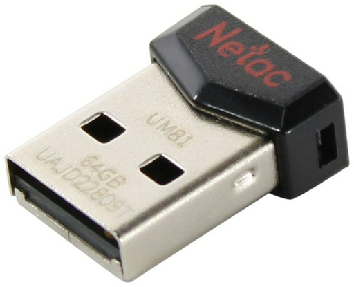 USB Flash карта Netac UM81 NT03UM81N-064G-20BK 64 Гб