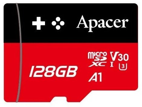 Карта памяти Apacer AP128GMCSX10U7-RAGC 128 Гб