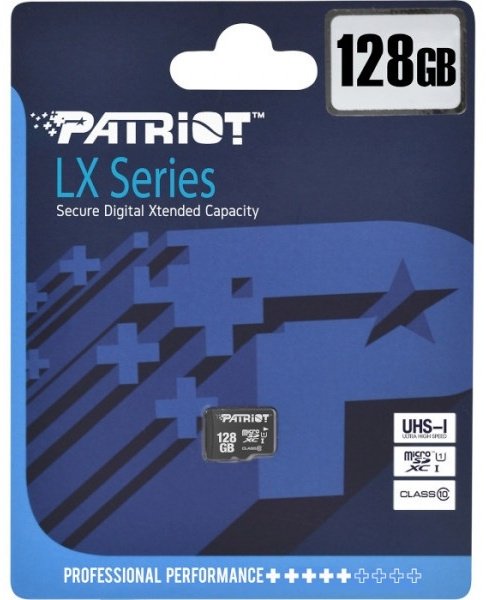 Карта памяти Patriot LX Series PSF128GMDC10 128 Гб купить,NaN