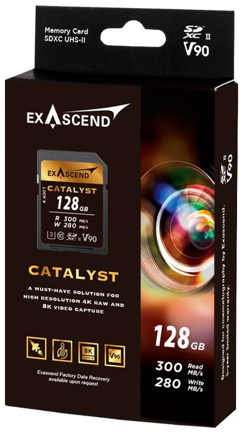 Карта памяти Exascend EX128GSDU2 128 Гб купить,NaN