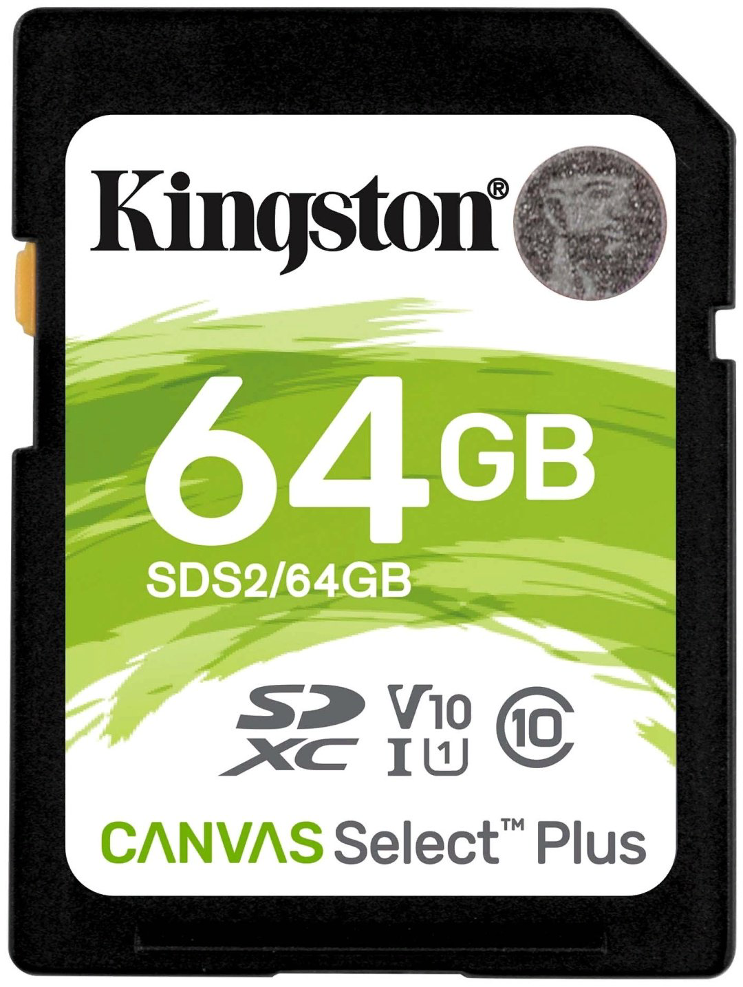 Карта памяти Kingston Canvas Select Plus SDS2 64GB купить,NaN