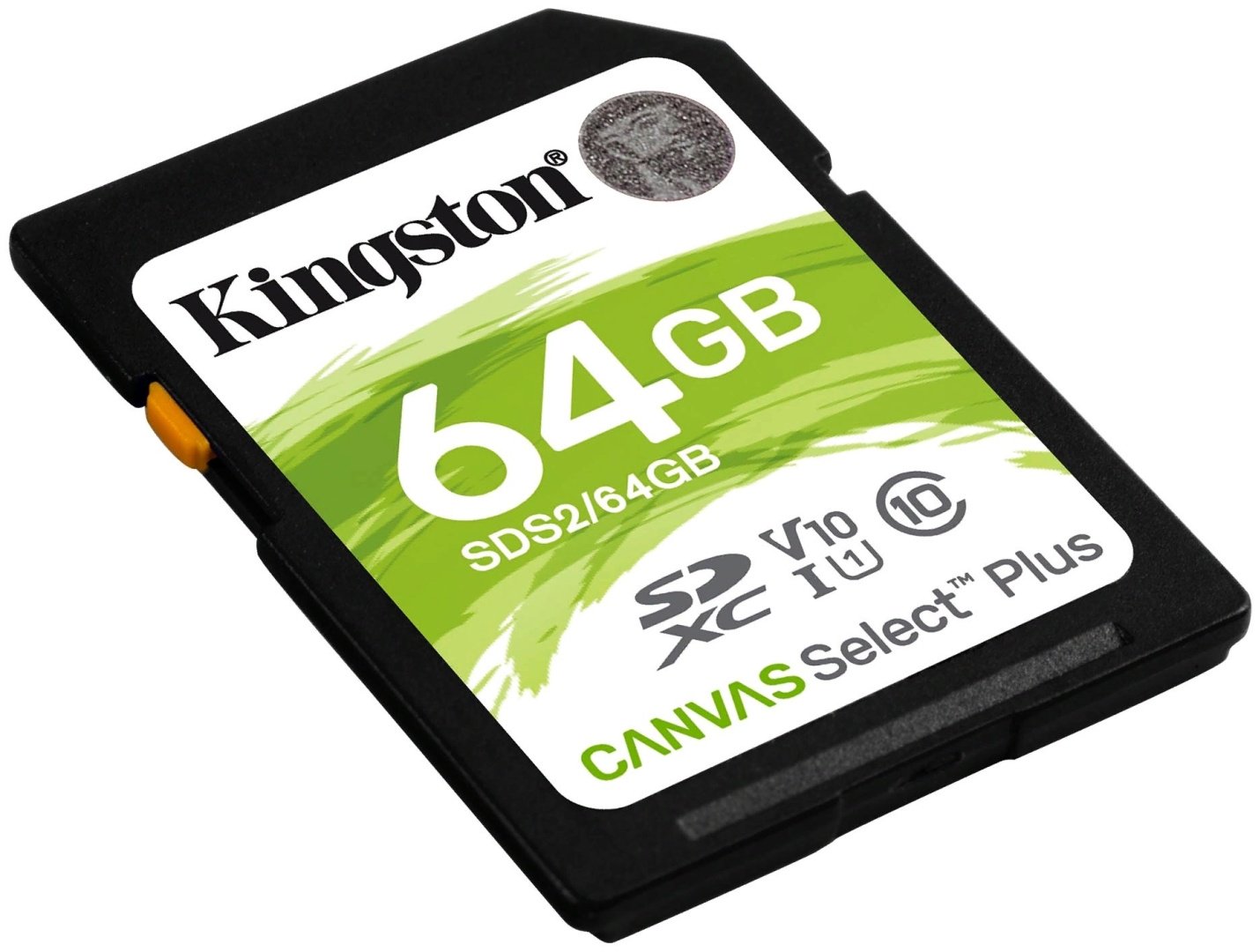 Карта памяти Kingston Canvas Select Plus SDS2 64GB купить,NaN