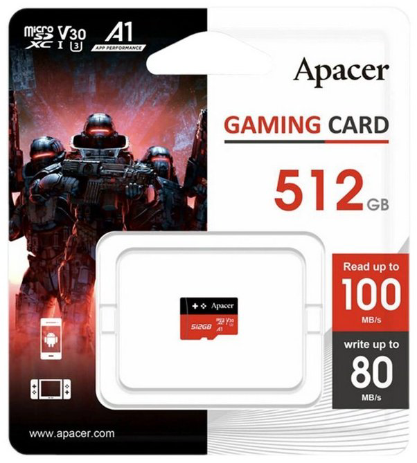 Карта памяти Apacer AP512GMCSX10U7-RAGC 512 Гб - ForteMarket Карта памяти Apacer AP512GMCSX10U7-RAGC 512 Гб купить,49990