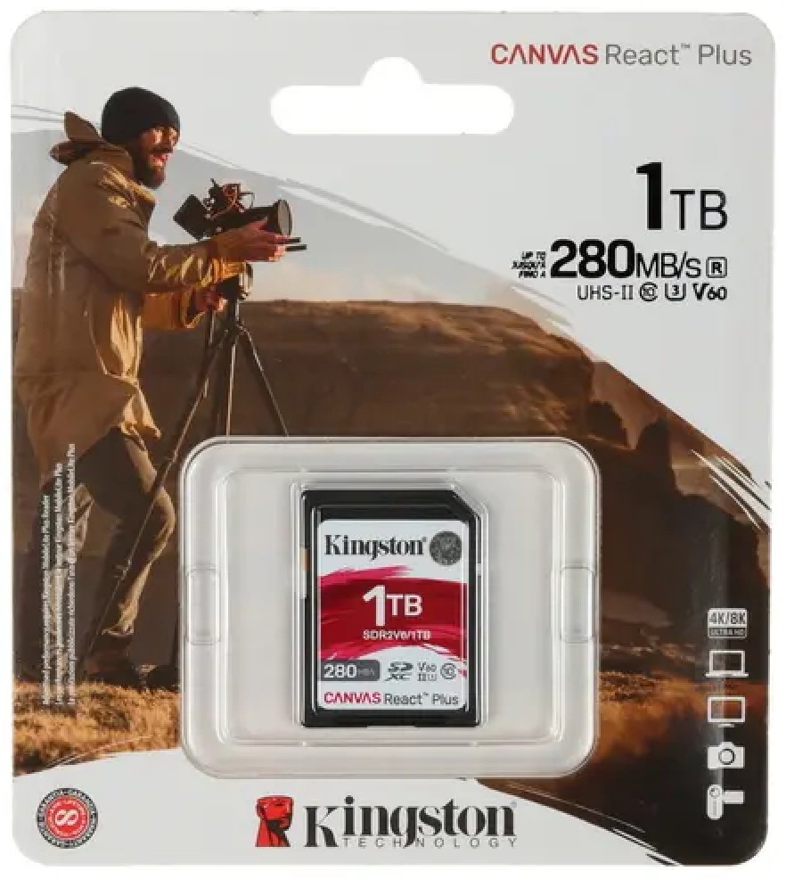 Карта памяти Kingston SDR2V6/1TB 1024 Гб купить,NaN