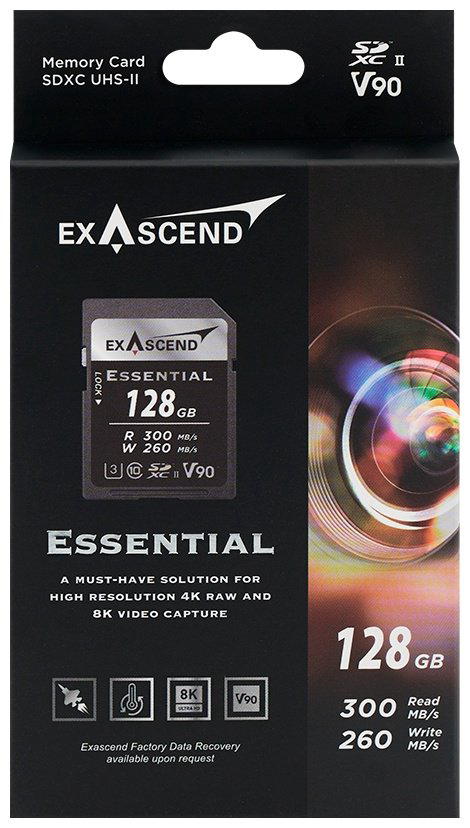 Карта памяти Exascend EX128GSDU2-S 128 Гб купить,NaN