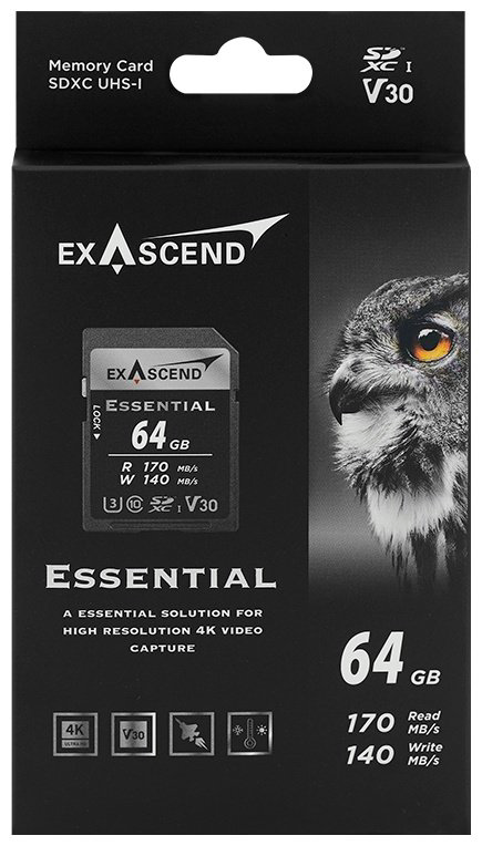 Карта памяти Exascend EX64GSDU1-S 64 Гб купить,NaN