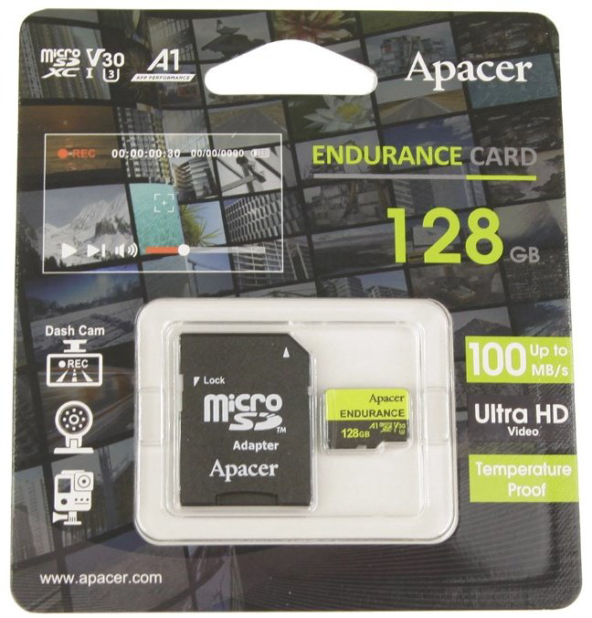 Карта памяти Apacer AP128GEDM1D05-R 128 Гб купить,28990