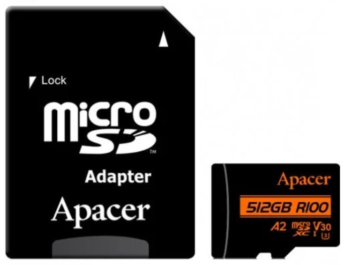 Карта памяти Apacer AP512GMCSX10U8-R 512 Гб - ForteMarket Карта памяти Apacer AP512GMCSX10U8-R 512 Гб купить,58122