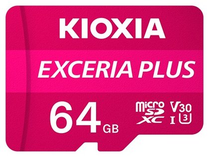 Карта памяти KIOXIA Exceria Plus LMPL1M064GG2 64 Гб купить,NaN