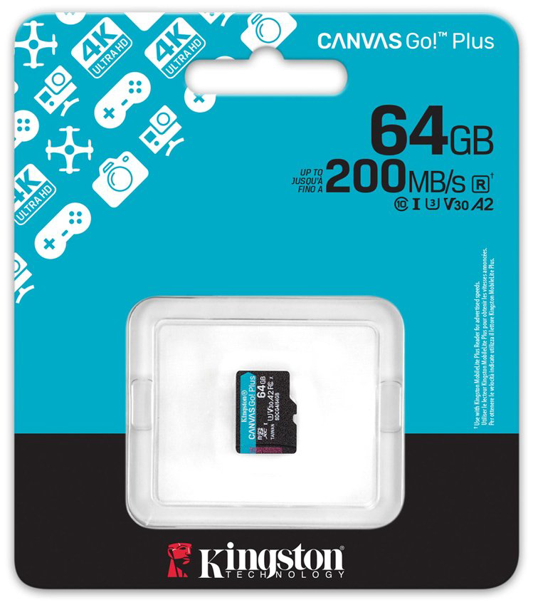 Карта памяти Kingston microSDXC SDCG4/64GBSP 64 Гб - ForteMarket Карта памяти Kingston microSDXC SDCG4/64GBSP 64 Гб купить,18290