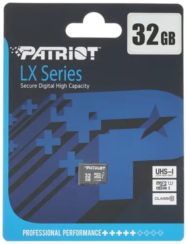 Карта памяти Patriot PSF32GMDC10 32 Гб купить,NaN
