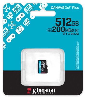 Карта памяти Kingston microSDXC SDCG4/512GBSP 512 Гб купить,NaN