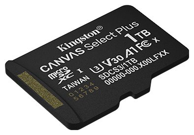 Карта памяти Kingston microSDXC SDCS3/1TBSP 1024 Гб