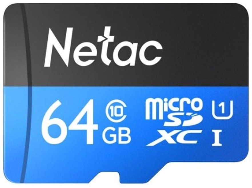 Карта памяти Netac microSDXC P500STN-064G 64 Гб купить,NaN