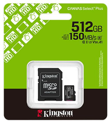 Карта памяти Kingston microSDXC SDCS3/512GB 512 Гб - ForteMarket Карта памяти Kingston microSDXC SDCS3/512GB 512 Гб купить,51990