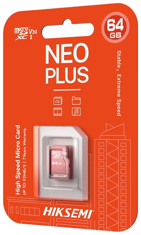 Карта памяти Hiksemi microSDXC HS-TF-E1/64G 64 Гб купить,NaN