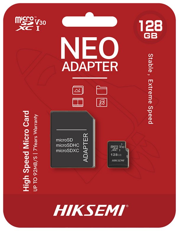 Карта памяти Hiksemi HS-TF-C1/128G/ADAPTER 128 Гб купить,NaN