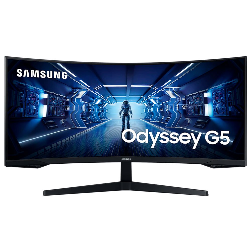 Монитор Samsung Gaming Odyssey G5 C34G55TWWI LC34G55TWWIXCI 165 Гц 34" черный