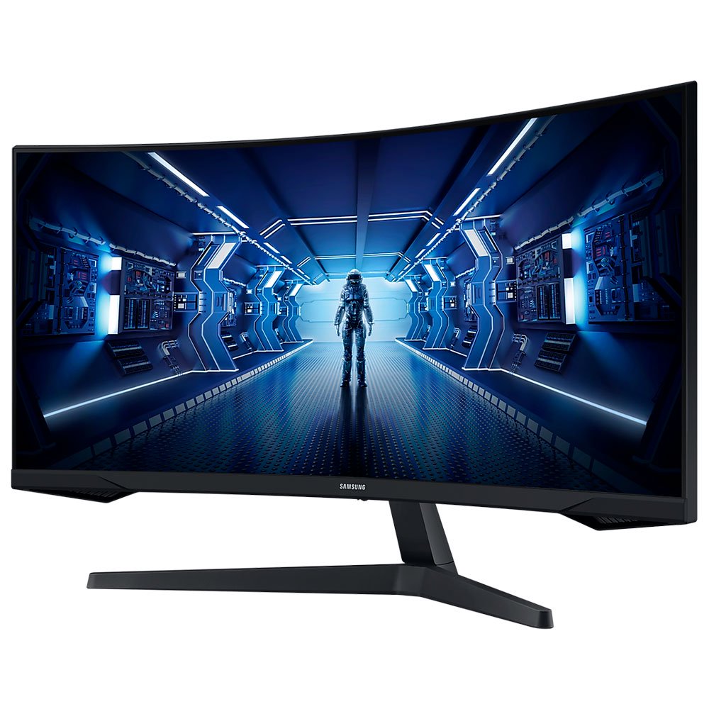Монитор Samsung Gaming Odyssey G5 C34G55TWWI LC34G55TWWIXCI 165 Гц 34" черный купить,0