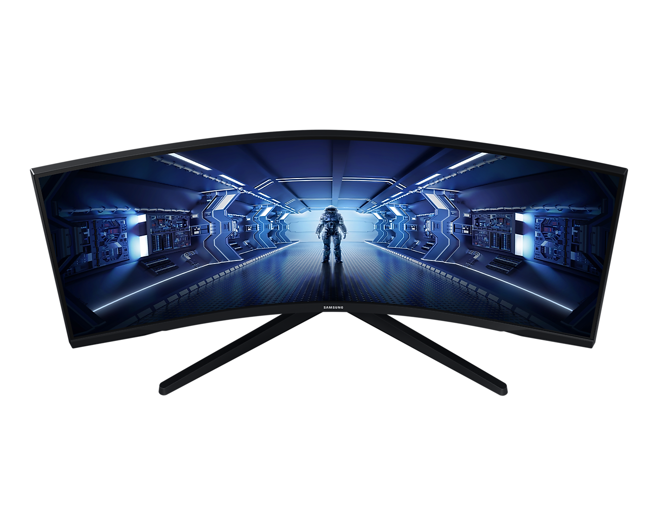Монитор Samsung Gaming Odyssey G5 C34G55TWWI LC34G55TWWIXCI 165 Гц 34" черный купить,0
