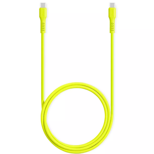 Кабель для телефона TTEC USB-C-USB-C 60W PD/QC Fast Charging/Data Cable 120 cm Neon Yellow