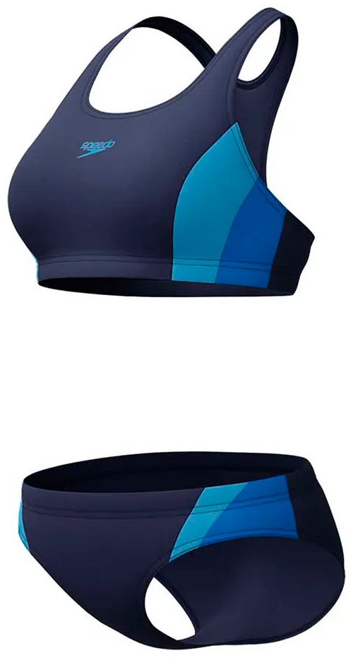 Купальник раздельный Speedo синий