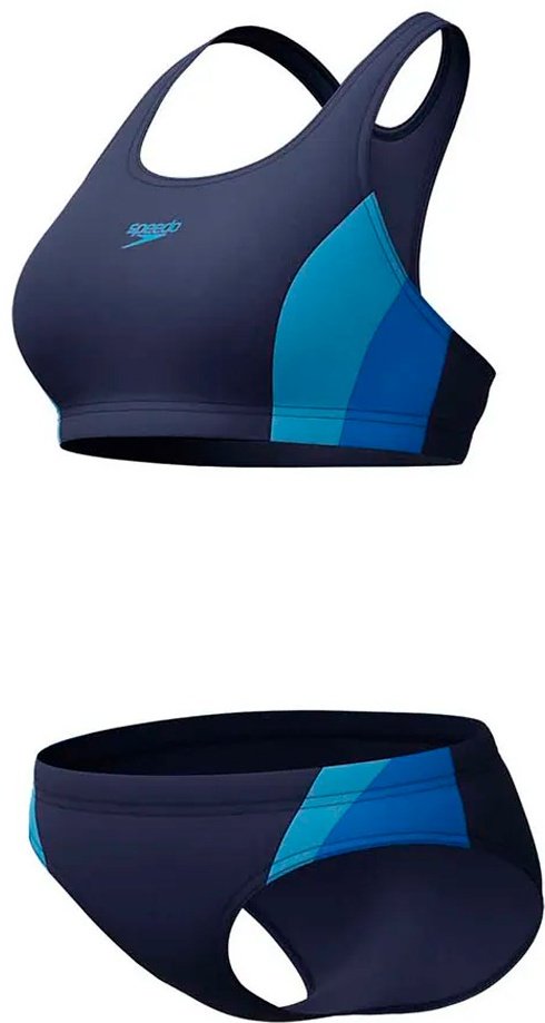 Купальник раздельный Speedo синий