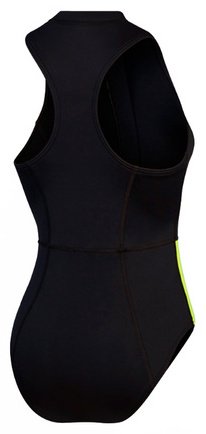 Купальник слитный Speedo черный, желтый