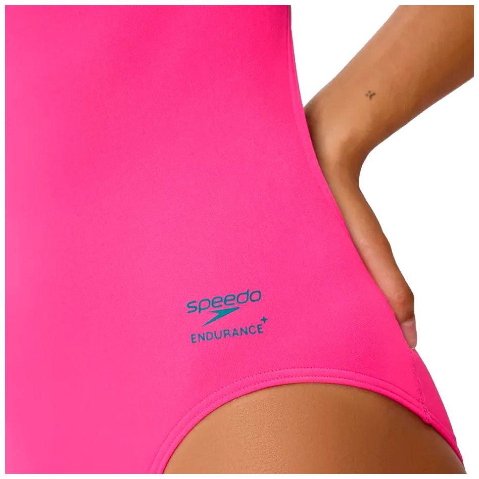 Купальник слитный Speedo темно-розовый