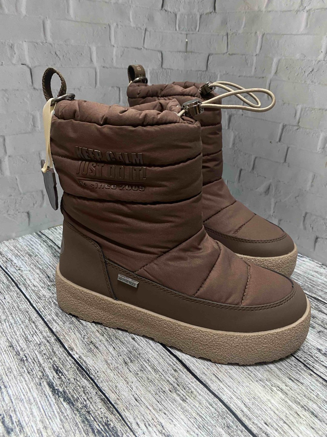 Сапоги Indigo Kids коричневый купить,NaN