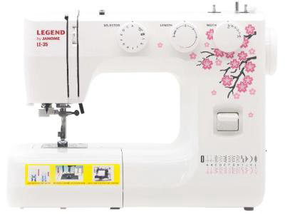 Швейная машина Janome LE-35 белая купить,NaN