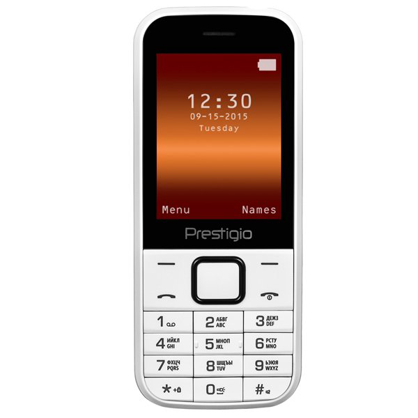 Мобильный телефон Prestigio Wize G1 White