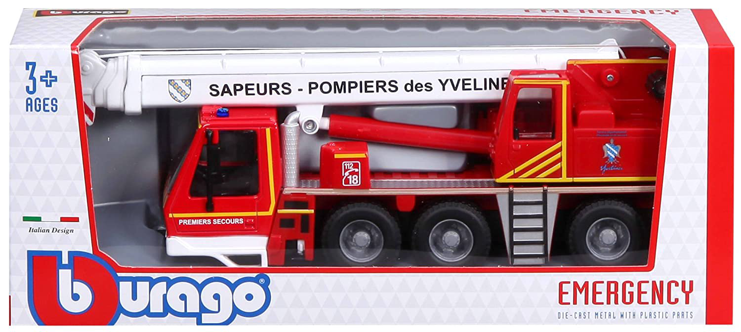 Модель автомобиля Bburago 1:50 Crane красная купить,NaN
