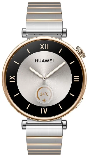 Смарт-часы Huawei Watch GT4 Stainless Steel Strap Aurora-B19T 41мм Золотисто-серебристые купить,NaN