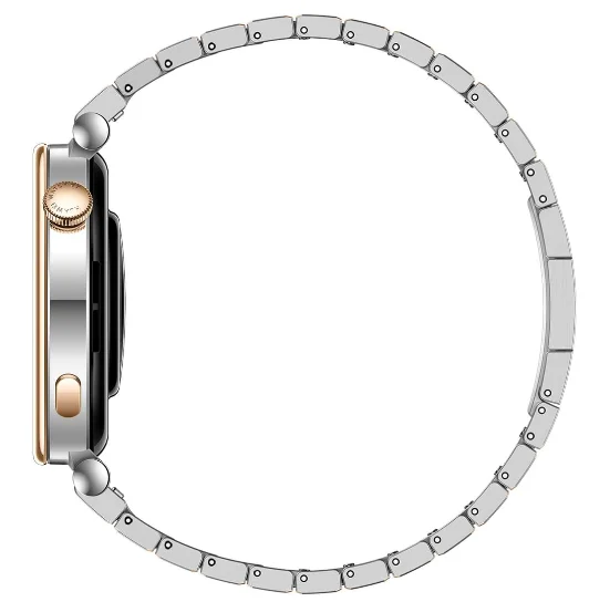 Смарт-часы Huawei Watch GT4 Stainless Steel Strap Aurora-B19T 41мм Золотисто-серебристые купить,NaN