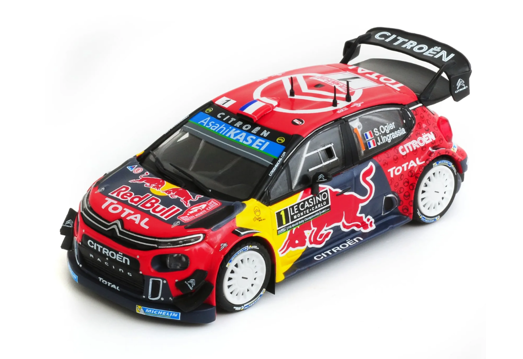 Модель автомобиля Bburago 1:32 Citroën C3 Wrc 2019 Monte Carlo (#4 Esapekka Lappi) купить,NaN