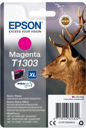 Картридж Epson C13T13034012 пурпурный купить,NaN