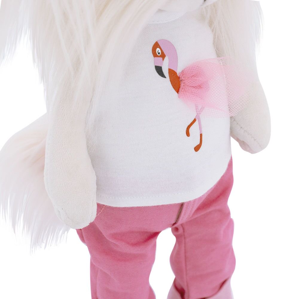 Мягкая игрушка Orange Lucky Mimi Цвет настроения Фламинго  25см купить,NaN
