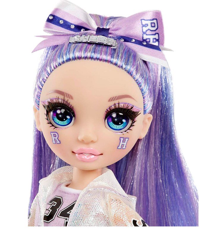 Кукла Poopsie  Rainbow High Чирлидеры  Виолет Виллоу 28см купить,NaN