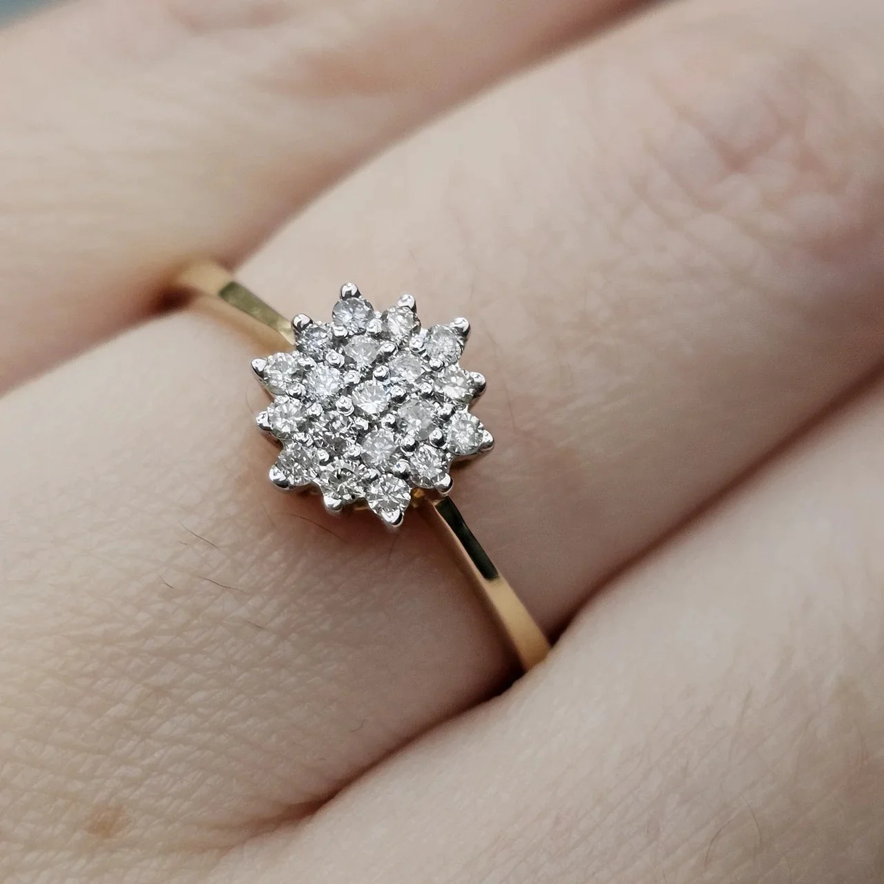 Кольцо Deimantas 115121344 17,5р 0,23ct. купить,NaN