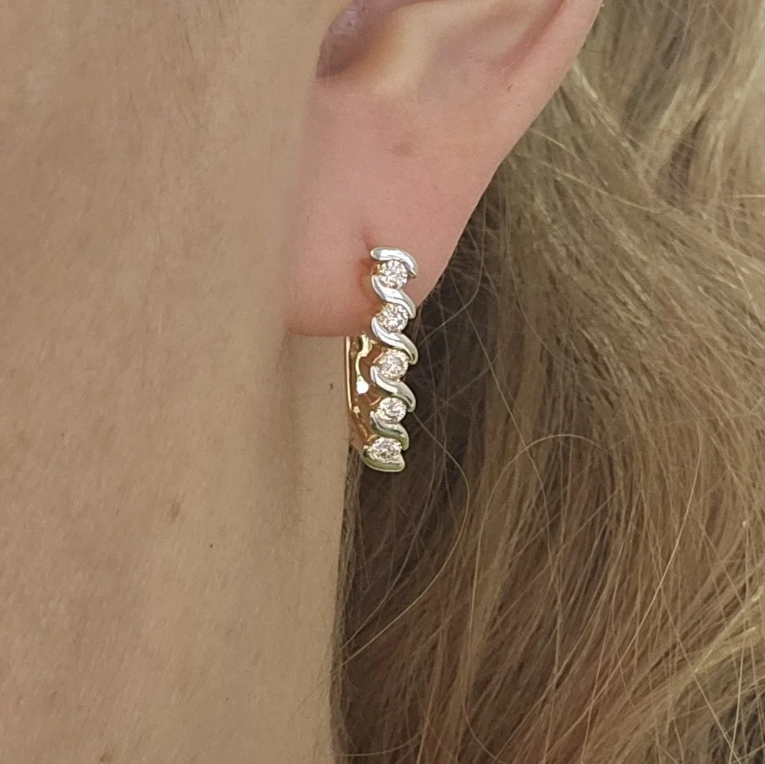 Серьги Deimantas 115173057 0,55ct. купить,NaN