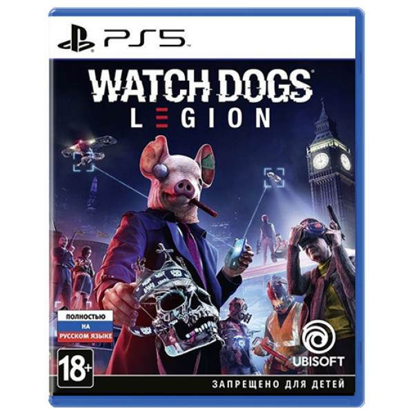 Видеоигра для PS5 Watch Dogs Legion купить,NaN