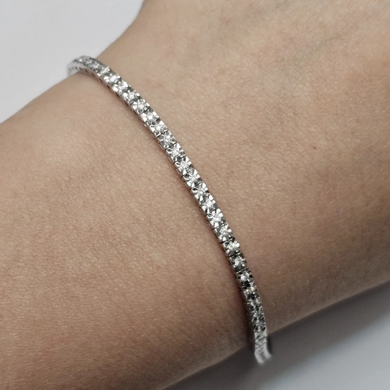 Браслет Deimantas 115173156 18,5р 0,7ct. купить,NaN