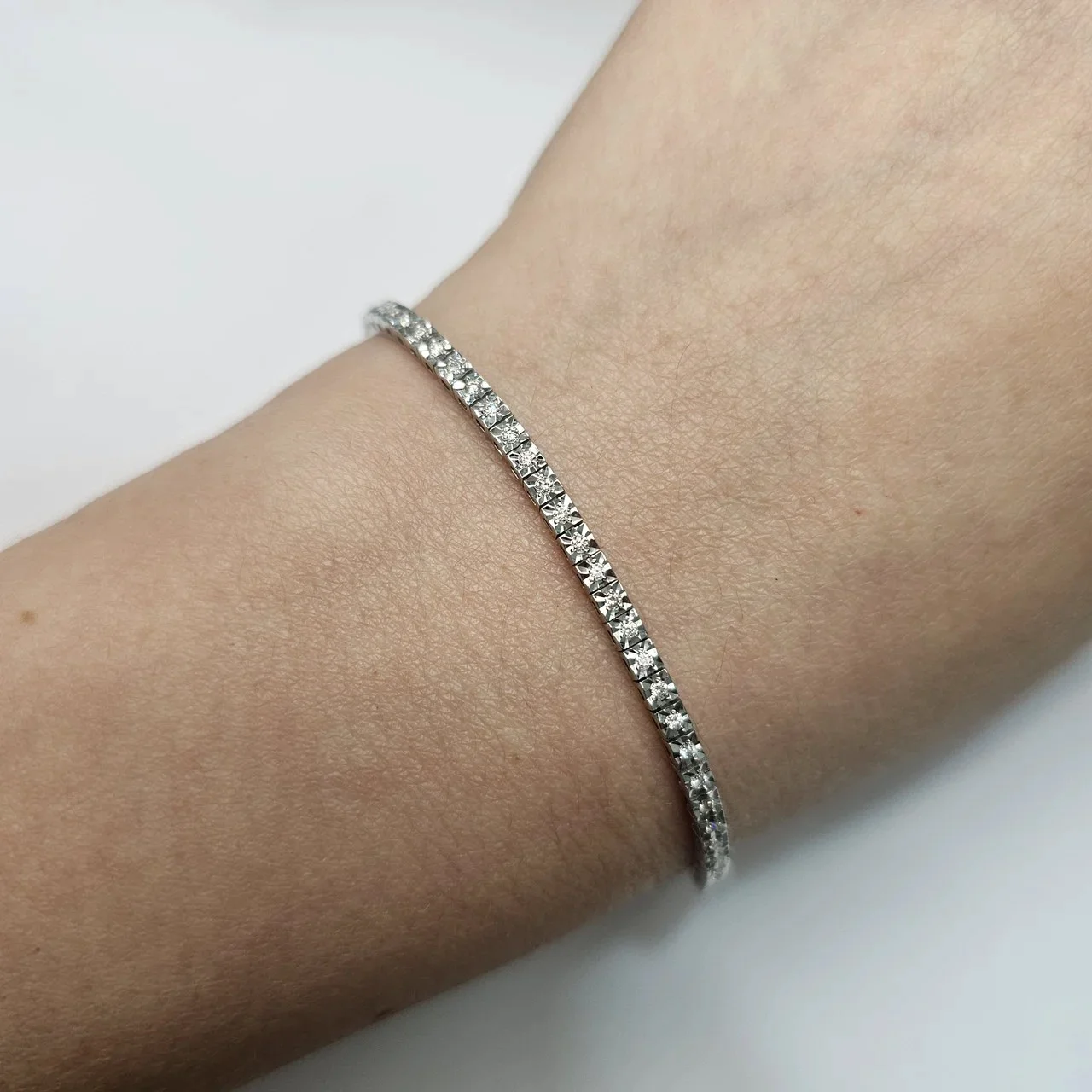 Браслет Deimantas 115173156 18,5р 0,7ct. купить,NaN