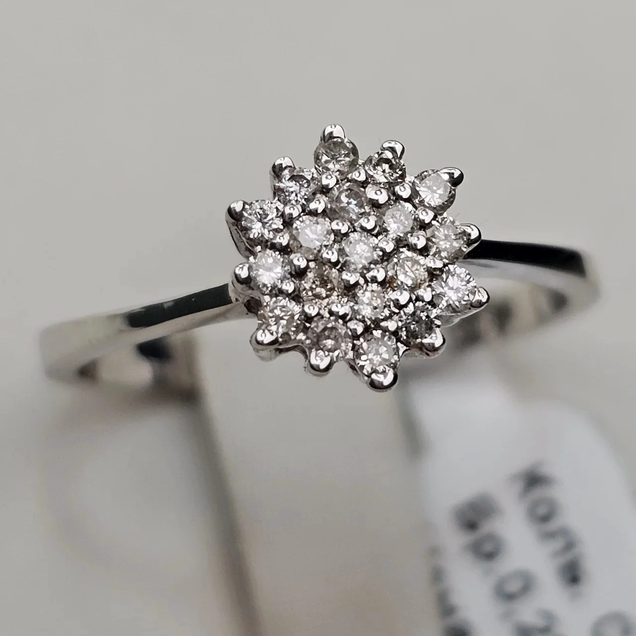 Кольцо Deimantas 115064069 17,5 0,23ct. купить,NaN