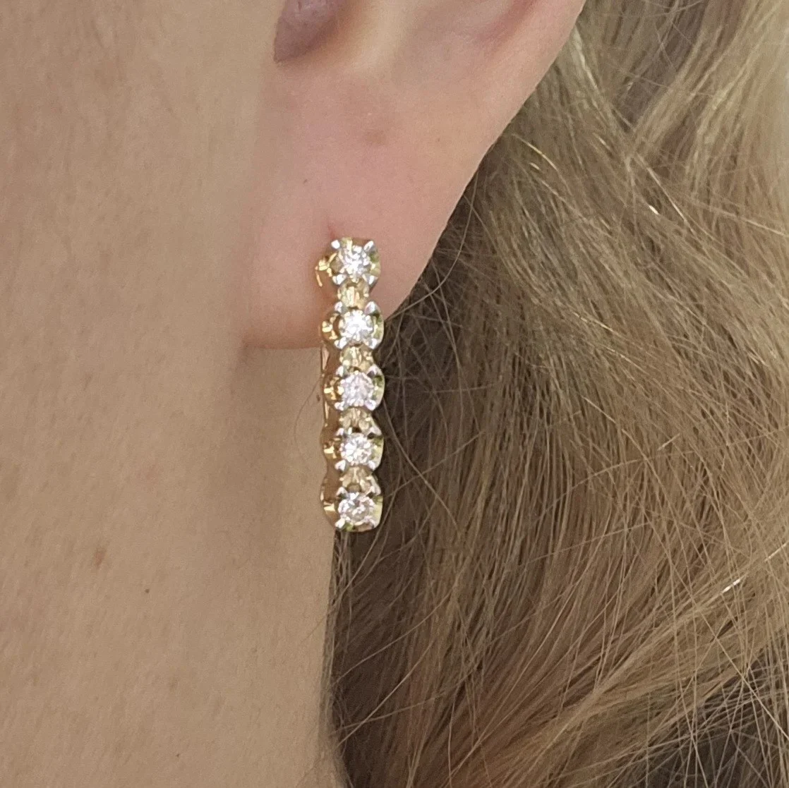 Серьги Deimantas 115172891 0,60ct. купить,NaN